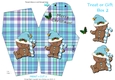 GINGERBREAD BOY GIFT OR TREAT BOX 3