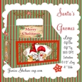CHISTMAS GNOMES GIFT BOX GINGER BREAD