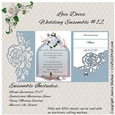 LOVE DOVES WEDDING BRIDAL INVITATION WE-12