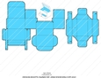 MINI JEWELRY BOX TEMPLATE - FAVOR BOX TEMPLATE