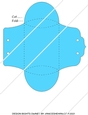 PILLOW BOX TEMPLATE - FAVOR BOX TEMPLATE