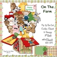 BIRTHDAY ON THE FARM ANIMALS POP UP BOX CARD