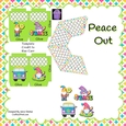 GNOMES LUMINARY LUMINARIES HIPPIE DECOUPAGE