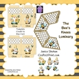 GNOMES AND BEES LUMINARY LUMINARIES DECOUPAGE