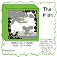Irish Leprechaun Clover Paper Cut Light Box Template files SVG, Shadow Box SVG Cricut File, Cutting Cricut, Shadow Paper Cut, DIY