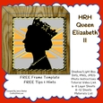 Queen Elizabeth II Paper Cut Light Box SVG, Shadow Box SVG Cricut File, Cutting Cricut, Shadow Paper Cut, DIY