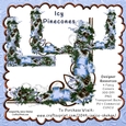 FANCY CORNER PNG CLIPART SET OF 4