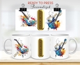 SUBLIMATION GUITAR MUSIC COFFEE Mugs SUBLIMATION Wrap Around Coffee Mug Coffee, Tea, Cocoa, 11 Oz Mug – 12 Oz Mug-15 Oz Mug