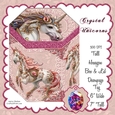 CRYSTAL UNICORN, UNICORNS,  HEXAGON GIFT BOX AND GIFT TAG