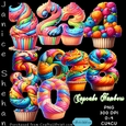 BIRTHDAY CUP CAKE NUMBER FANCY BIRTHDAY NUMBERS