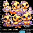 SWEET LITTLE DUCKS PNG, CU4CU, NEW BABY, SHOWERS
