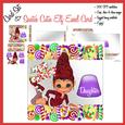 Santa's Cutie Easel Card Kit