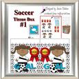 Footballsoccer Foo Tissue Box Get Well Tissue Box Cover Wrap
