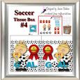Football Soccer Tissue Box Get Well Tissue Box Cover Wrap 4