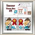 Football Soccer Tissue Box Get Well Tissue Box Cover Wrap 5