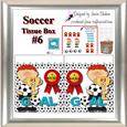 Football Soccer Tissue Box Get Well Tissue Box Cover Wrap 6