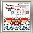 Football Soccer Tissue Box Get Well Tissue Box Cover Wrap 7