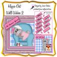 Sick Girl Hippo Get Well Soon Decoupage Kit