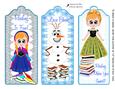 Frozen Bookmarks Ii Anna Olaf