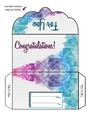 MONEY WALLET ENVELOPE HOLDER CARD CONGRATULATONS #7