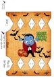 HALLOWEEN DRACULA GIFT FAVOR CRACKER BOX