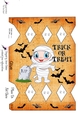 HALLOWEEN GIFT FAVOR CRACKER BOX