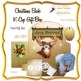 CHRISTMAS BUCK 1 KEURIG K-CUP COFFEE POD HOLDER GIFT BOX 