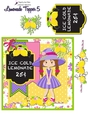 LEMONADE SQUARE TOPPER AND DECOUPAGE QUICK CARD #5