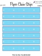 FROZEN ELSA ANNA OLAF PAPER CHAINS 5