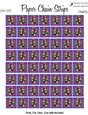 FROZEN ELSA ANNA OLAF PAPER CHAINS 8