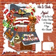 3D POP UP BOX CARD, ENVELOPE DECOUPAGE KIT- HES STUCK, AGAIN!