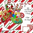 POP UP 3D BOX DECOUPAGE CARD - CHRISTMAS ETHNIC SANTA UNDER THE TREE 2