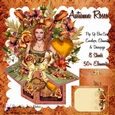 POP UP 3D BOX CARD KIT - AUTUMN ROSES