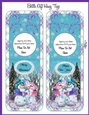 Christmas Wine Bottle Beer Gift Tag Hanger Label