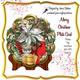 PLATE CARD KIT - MERRY CHRISTMAS