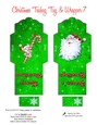 TEABAG TEA BAG WRAPPER, CHRISTMAS SANTA #7