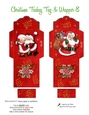 TEABAG TEA BAG WRAPPER, CHRISTMAS SANTA #8