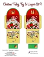 TEABAG TEA BAG WRAPPER, CHRISTMAS SANTA #9