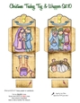 TEABAG TEA BAG WRAPPER, CHRISTMAS NATIVITY CHILDREN #10