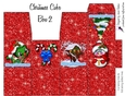 CHRISTMAS CUBE FAVOR GIFT BOX - SNOWMAN, XMAS GB2