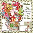 POP UP 3D BOX CARD KIT - CHRISTMAS FUN