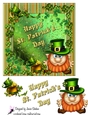 ST. PATRICKS DAY ~ TOPPER AND DECOUPAGE CARD 196