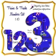 NUMBERS BOYS - TRAINS AND TRACKS SET