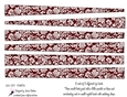 PAPER BEAD PB 39 - FLOWERS, FLORAL