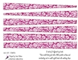 PAPER BEAD PB 47 - FLOWERS, FLORAL