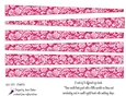 PAPER BEAD PB 48 - FLOWERS, FLORAL