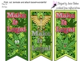 BOOKMARKS BOOK MARK - WEED MARIJUANA CANNABIS