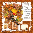 3D POP BOX CARD KIT - THANKSGIVING HAPPY TURKEY DAY!