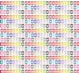 12 Inch x 12 Inch Background Scrapbook Medical - PILLS PRESCRIPTIONS