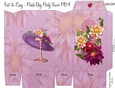 LADIES WOMEN DAHLIA GIFT PINCH BAG PB 4